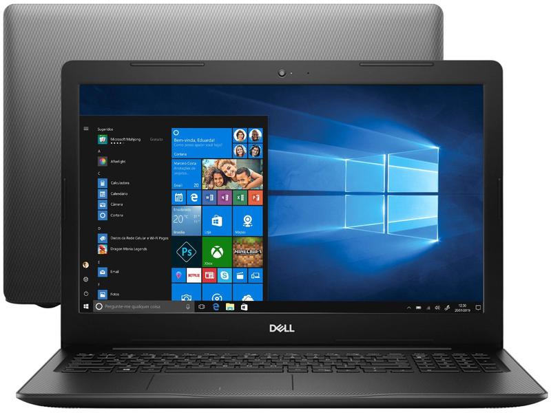 Notebook Dell Inspiron 15 3000 Intel Core i3 4GB - 256GB SSD 15,6